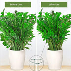 10 Pack Plant Support Stakes 16 Inch Plant Stakes for Outdoor and Indoor Plants,Peony Cages and Supports Plant Stem Support Flower Metal Stakes for Gardening Peonies Support Cages for Plants