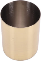 Duokon 304 Stainless Steel Candle Cup 300ml Multipurpose Container with Rust Proof Design for Candle Making and Home Decor (Gold)