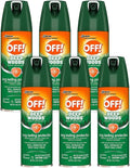 OFF! Deep Woods Insect Repellent V Ticks Aerosol 6 oz, Pack of 6