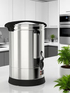 Coffee Urn 120 Cup,14L Commercial Coffee Maker for Party Buffet Catering, Stainless Steel Large Hot Coffee Dispenser,Hot Beverage Dispenser,Hot Water Urn