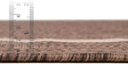 Unique Loom Outdoor Border Collection Area Rug - Soft Border (2'x 6' 1" Runner, Brown/ Ivory)