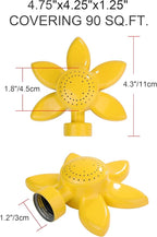 Garden Sprinklers for Small Areas Spot Sprinkler Flower Design Circular Metal Sprinkler Plant Watering Sprinkler Head with Gentle Water Flow for Kids and Lawn