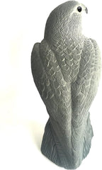 YOFIT Bird Scarecrow Fake Horned Hawk Decoy,Bird Repellent Garden Protectors, Natural Enemy Pest Deterrent Scarecrow