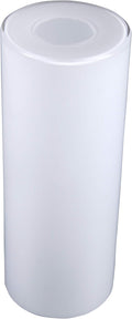 GoLucky Glass Cylinder Shade Accessory - Glass Lamp Fixture Shade Replacement - 4"D x 6"H