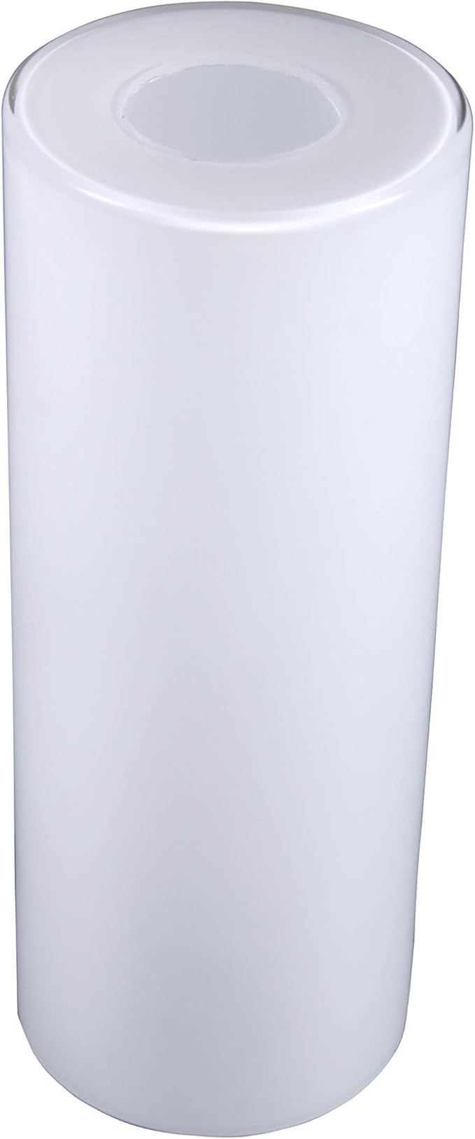 GoLucky Glass Cylinder Shade Accessory for Lamp Fixture - Replacement Glass Piece with 1-5/8 Inch Fitter - 4"D x 7"H
