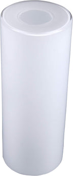 GoLucky Glass Cylinder Shade Accessory - Glass Lamp Fixture Shade Replacement - 1-5/8 Inch Fitter - 4.5" H