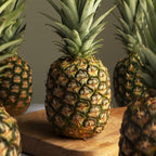 Pineapple Plant White Jade (4 Pack) | Grow Your own Food on Your Edible Organic Garden | Easy to Grow Plants | Edible Fruit Plant for Sustainable Living | Live for Planting |