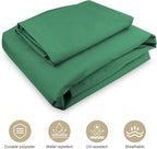 Replacement Gazebo Canopy Top Cover for 10 x 12, Double Tiered Waterproof Canopy Roof for Lowe's Allen Roth Gazebo #GF-12S004B-1(Green)