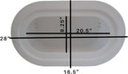 classAcustoms Marine T-2600-LW 26 Gallon Livewell/Baitwell for Live Fishing Bait, and Keeping Caught Fish Alive. Use on Fishing Boat, Pontoon Boat, Piers, and Fishing Docks, and for Shore Fishing.
