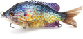 5.9in Multi Jointed Swimbait Fishing Lures Bait,2 Segment Big Giant Sinking Fishing Bass Lures,Crankbaits Swimbaits with Treble Hook