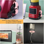 Cord Organizer for Appliances, 4PCS Kitchen Appliance Cord Winder Cable Organizer, Cord Holder Cord Wrapper for Appliances Stick on Pressure Cooker, Mixer, Blender, Coffee Maker, Air Fryer