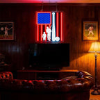 Baseball Neon Sign, Sport Led Neon Light Signs for Wall Decor Baseball Light up Sign Lamp for Dorm Bedroom Party Bar Man Cave Decor Birthday Christmas Gift for Fans Dimmable USB Powered(15"*12.6")