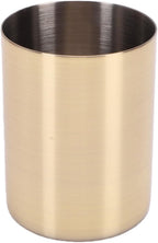 Duokon 304 Stainless Steel Candle Cup 300ml Multipurpose Container with Rust Proof Design for Candle Making and Home Decor (Gold)