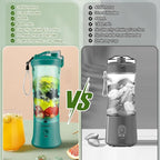 Portable Blender for Smoothies, Freshly Squeezed Juices, Milk shakes and Baby food, 20 oz BPA Free, Suitable for Outdoor Sports, Family, Travel.((green))