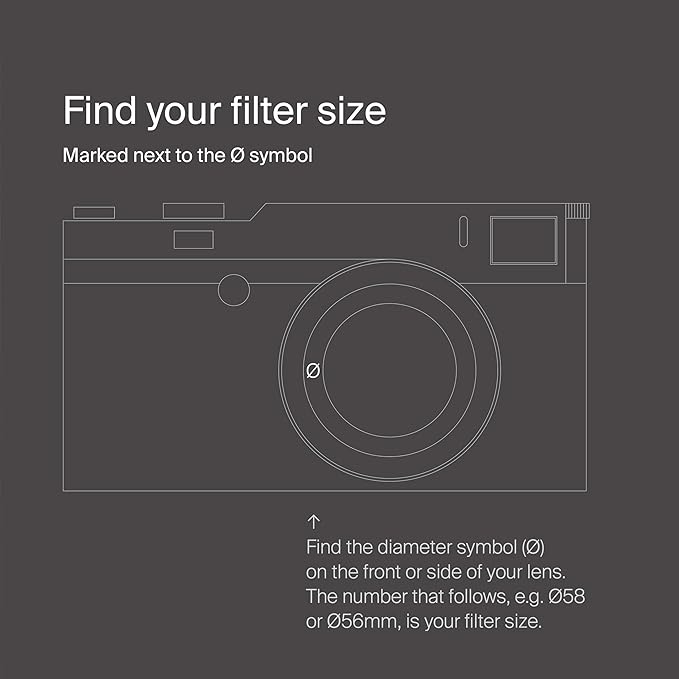 Urth 49mm Metal Lens Filter Caps - Durable Protective Cover for Camera Lens Filters with Precision Fit