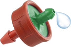 30PCS 0.25 GPH Pressure Compensating Drip Irrigation Spot Watering Drippers/Emitters, Self-Cleaning Constant Flow Drip Irrigation Emitters Heads Irrigation Drippers Parts for Drip Irrigation System