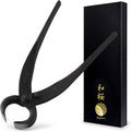 Wazakura Hand Forged Bonsai Root Cutter MADE IN JAPAN 6.7 inch (170 mm), Black Carbon Steel Bonsai Tree Cutter for Branch and Roots, Multipurpose Japanese Gardening Tools
