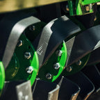 Titan Attachments 3 Point 48" Rotary Tiller Attachment, Fits Cat 1 Tractors, Green Finish, PTO Driven Cultivator with a 540 RPM Gearbox, Replaceable Tines, Aerates Ground Soil