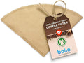 Organic Hemp Reusable Coffee Filter (1, No.4 Cone)
