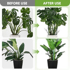 5 Pack Stackable Monstera Plant Support, Garden Plant Stakes for Indoor Outdoor Plants, Climbing Plant Support Structures Moss Pole Monstera Plant Holder Sticks Support Tall Potted Plants (5 Pack)