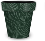 Briarwood Lane Tropical Leaves Medium Planter