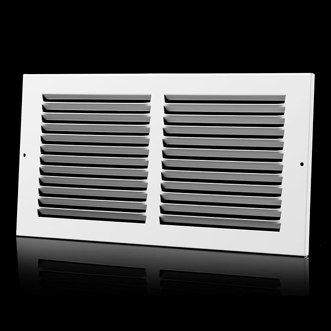 14x6 Vent Cover(Duct Opening Size),Air Return Vent Cover,Flat Vent Cover,Rejillas De Aire Acondicionado para Casa, Return Air Grilles,Outer Dimensions:15.75"W x 7.75"H(14"W x 6"H, Duct Opening)