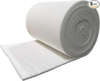 wioboy Paint Booth Ceiling Filter, Spray Booth Tacky Intake Filter for Down Draft Paint Booths (32" x 144" (8/case))