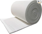 wioboy Paint Booth Ceiling Filter, Spray Booth Tacky Intake Filter for Down Draft Paint Booths (29" x 117" (9/case))