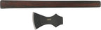 CRKT Freya Axe: Two Handed Outdoor Axe, Forged 1055 Carbon Steel Blade, Hickory Handle 2749