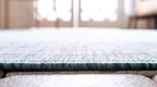 Unique Loom Outdoor Traditional Collection Area Rug - Antique (5' 1" x 8' Rectangle, Light Aqua/ Gray)