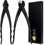Wazakura Forged Japanese Bonsai Tool Set MADE IN JAPAN, Bonsai Tree Wire Cutter 7.7inch(195mm) + Bonsai Pliers 8.25inch(210mm)