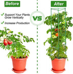 Yongblus 63Inch Tomato Cage for Garden, 4Pack Plant Support Garden Stakes