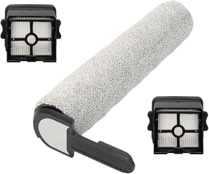Main Roller Brush with Filters，Compatible for Ultenic，AC1 Elite Floor Scrubber Wet Dry Vacuum Cleaner Accessories