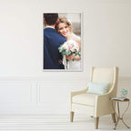 wall26 Framed Custom Canvas Wall Art for Living Room, Bedroom Canvas Prints for Home Decoration Ready to Hang - 24"x36", White Frame