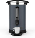 80 Cups Coffee Urn - 12l(3.2 Gallon) Large Coffee Maker,Commercial Coffee Maker - Stainless Steel, Double-Wall Insulated, Quick Brewing - Ideal for Large Events