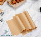 200pcs Unbleached Parchment Paper Sheets, 9x13In Precut Cooking Paper Liners for Baking Sheets, Air Fryer, Microwave, Grilling, Oven, Non-Stick,Non-Toxic, Oil Proof, Food Grade