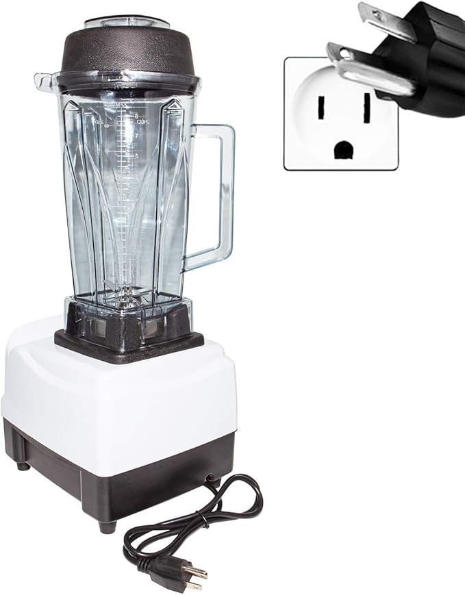 ALDKitchen Countertop Commercial Blender | 67 Oz (2L) | Smoothies, Cocktails, etc | Portable Blender | 110V (A-BL767A)