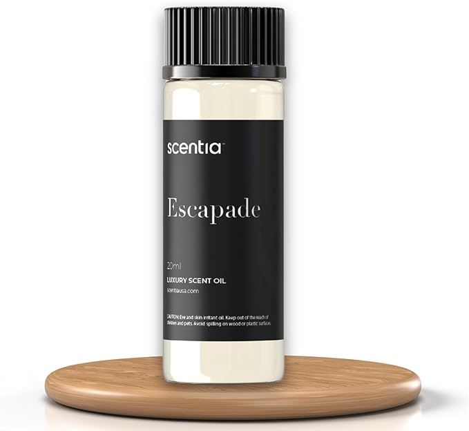 Hotel Diffuser Oil Inspired by The Ritz Carlton Hotel Scent - 20 mL 0.67 fl oz - Aromatherapy Fragrance Oil Inspired by 5 Star Hotel - Escapade