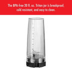 ZWILLING Enfinigy Personal Blender, Piranha Teeth Cross Blade for Ultimate Blending, Smoothies, Shakes and More, 20 fl oz Breakproof Travel Cup with Lid, BPA Free, Black