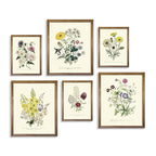 Rustic Modern French Country Cottagecore Wall Art - Watercolor Vintage Flower Poster Print - Primitive Green Magnolia Leaves Pictures Gallery Gift - Farmhouse Plant Botanical Floral Kitchen Room Décor