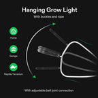 VIVOSUN Clamp Lamp Light with Detachable 8.5 Inch Aluminum Reflector up to 150 Watt E26 Socket (No Bulb Included), 6 Feet Cord, UL Listed, Pack of 2