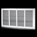 20x8 Return Air Grille(Duct Opening Size),Air Return Vent Cover,Flat Vent Cover,Rejillas De Aire Acondicionado para Casa,Return Air Grilles,Outer Dimensions:21.75"Wx9.75"H(20"W x 8"H, Duct Opening)