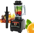 DNYSYSJ 2800W Professional Blender for Kitchen Commercial Countertop Smoothie Blender Electric Mixer Juicer Food Professor Machine with 3.9L Capacity Jar