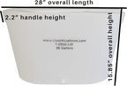 classAcustoms Marine T-2600-LW 26 Gallon Livewell/Baitwell for Live Fishing Bait, and Keeping Caught Fish Alive. Use on Fishing Boat, Pontoon Boat, Piers, and Fishing Docks, and for Shore Fishing.