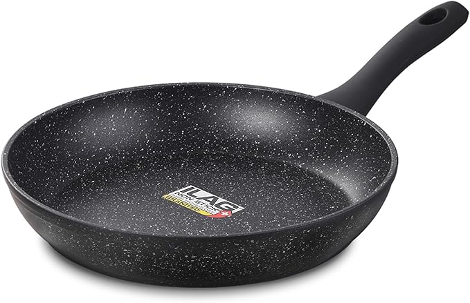 Non Stick Frying Pans,Healthy Stone Cookware,Deep Frying Pan Skillet,Omelette Pan,Egg Pans Nonstick，PFOA-free Non Toxic Frying Pan (8 Inch)