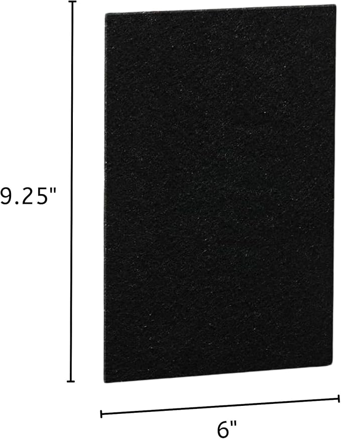 Nispira Carbon Pre Filters Replacement Compatible with Holmes HAPF600DM-U2 HAPF600 HEPA Filter. Replaces Part HAPF60, Filter C, 4 Pack