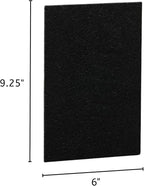Nispira Carbon Pre Filters Replacement Compatible with Holmes HAPF600DM-U2 HAPF600 HEPA Filter. Replaces Part HAPF60, Filter C, 4 Pack