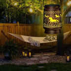 Horse Lover Solar Light Gift for Mom Grandma Women Sister, Hanging Image Horse Lights, Yard Corridor Garden Decor, Mother's Day Horse Gifts, Thanksgiving Day, Christmas Day, Birthday