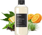 Hotel Diffuser Oil Inspired by The Delano Beach Club Hotel Scent - 500 mL 16.9 fl oz - Essential Oil Blend Orange, Green Tea & Jasmine for Aromatherapy Diffusers - California Breeze