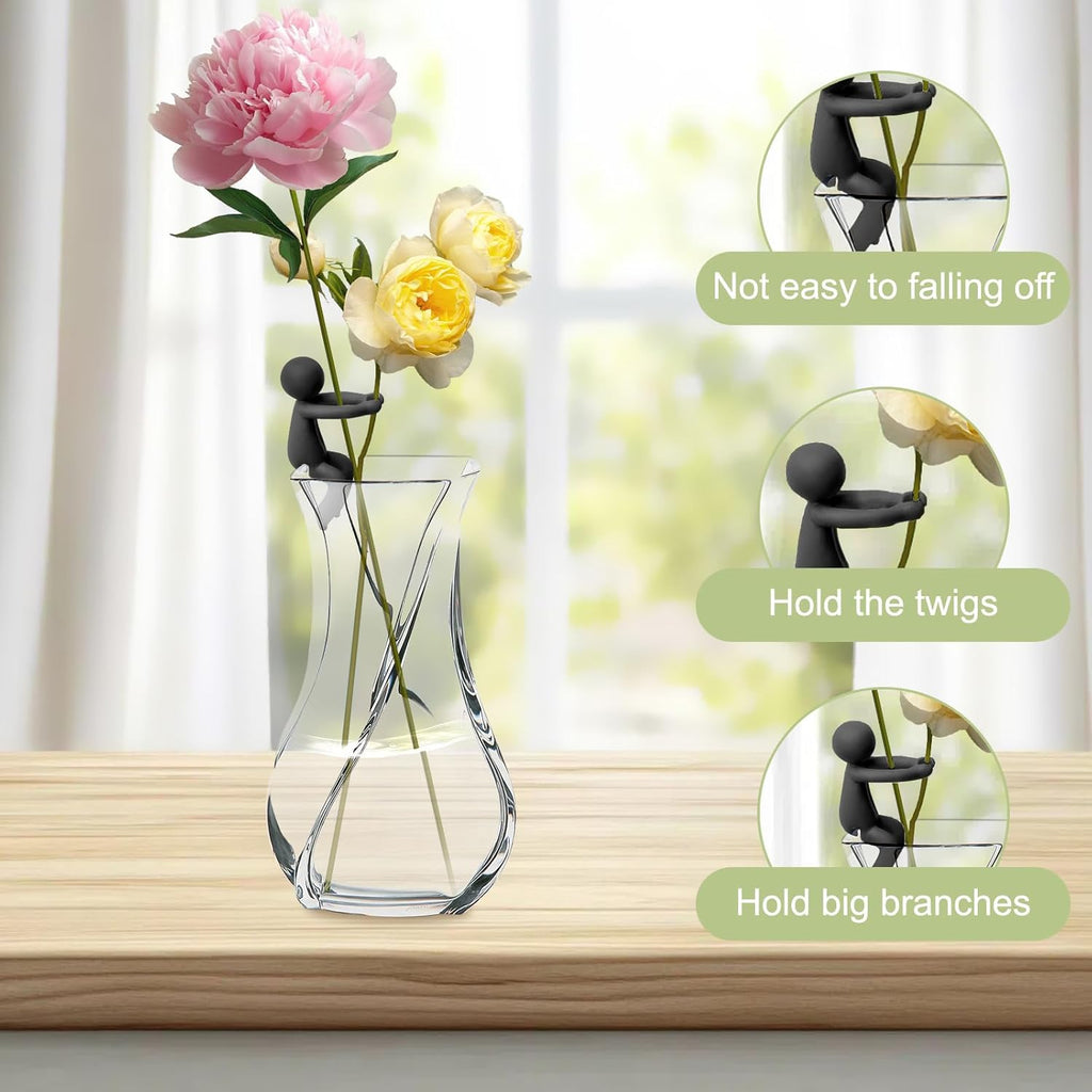 Plant Propagation Buddy, 6pcs Plant Propagation Holder, Plant Cutting Holder Plant Support for Sprouts, Propagation Buddy for Indoor Gardens Or for Stems, Shoots and Cuttings